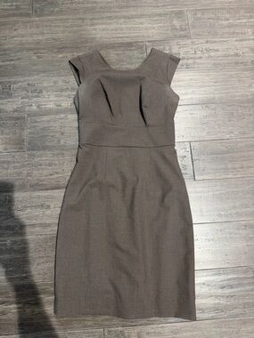 The Limited Heather Brown Sheath Dress